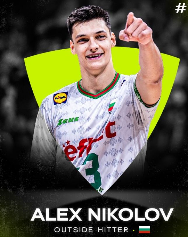 За 2025 година, Александър Николов получи признанието за втори най-добър волейболист на световно ниво.